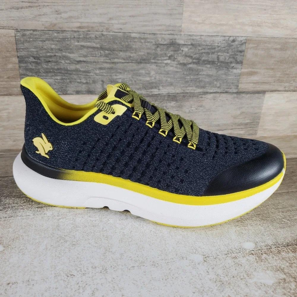Run Rabbit Dream Chaser Mens‎ Shoes Sz 10 M Running Blazing Yellow Lace Up
